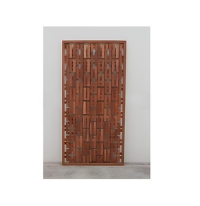 Écran en treillis en bois de marque chaude huile à base d'eau bois d'acacia meilleure qualité meilleure vente au Vietnam en gros - Product Image 1