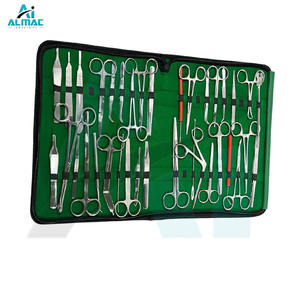 Kit de Instrumentos Quirúrgicos Veterinarios Manuales ALMAC de 40 Piezas, Tijeras, Pinzas, Portaagujas, Reutilizables para Estudiantes y Profesionales - Product Image 6