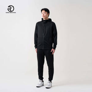 Chándal personalizado para hombre, conjunto de Jogger con etiqueta privada, chándal en blanco, chándal para correr, conjunto de pantalones de chándal y sudadera con capucha para hombre - Product Image 3