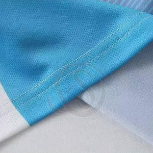 Maillot d'équipe grande taille pour hommes, logo imprimé par transfert thermique, personnalisé, unisexe, 100 % polyester, séchage rapide, respirant, été - Product Image 4