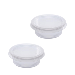Livraison rapide prix de gros gobelet en plastique jetable hautement durable de 1.5 oz avec couvercle origine du Vietnam - Product Image 1