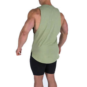 Mark's Top Pick 2025 <b>Men's</b> <b>Gym</b> Tank Top Oversize 100% Cotton Fitness <b>Vest</b> with Armholes Breathable Casual Style Printed Design - Product Image 2