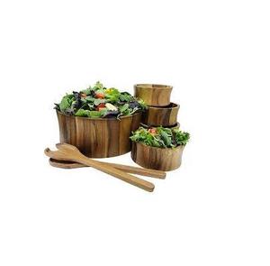 Tazón de madera hecho a mano de alta calidad con base redonda única, tazón de madera de tamaño grande y diferente tamaño, precio barato - Product Image 4