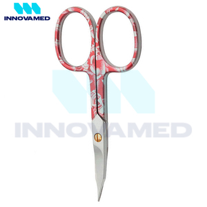 Ciseaux à cuticules russes sur mesure, outils de manucure et de pédicure incurvés en acier inoxydable - Product Image 3