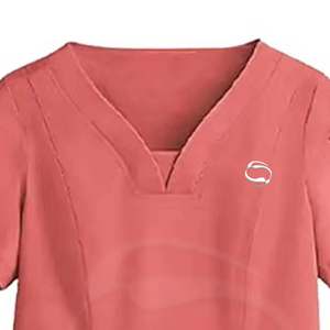 Traje de mujer a la moda Scrubs conjuntos de topes venta al por mayor uniformes de enfermera Jogger modernos femeninos de manga corta personalizados para mujer - Product Image 2