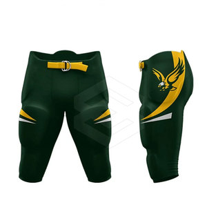 Pantalones de Fútbol Americano para Adultos al por Mayor, Tendencia Actual, MOQ Bajo, Personalizables, Tallas Grandes, Transpirables, con Logotipo y Equipo Personalizados, 100% Poliéster - Product Image 2