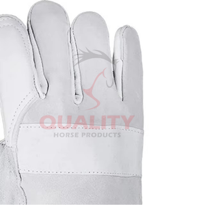 ถุงมือเชื่อม2025แบบพรีเมี่ยมสำหรับใช้ในอุตสาหกรรมดีไซน์หนังแบบยาวพร้อมการเย็บแบบทนไฟเหมาะสำหรับการผลิตโลหะ - Product Image 6