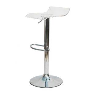 Contemporary Acrylic <b>Bar</b> <b>Stool</b> with Swivel and Height <b>Adjustment</b> GAK-631 for Kitchen Club Home <b>Bar</b> Cafe Use <b>Bar</b> Furniture - Product Image 1