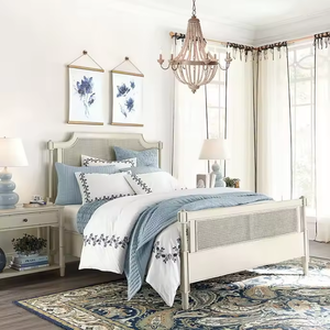 Ensembles de chambre à coucher de meubles de maison de luxe bois d'acajou solide pour les meubles et la décoration à la maison - Product Image 2