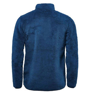 Wholesale Fashion <b>Fleece</b> Zipper Winter Jacket Stylish <b>Sherpa</b> Polar <b>Fleece</b> Jacket Wool Polyester Zip up Custom Logo - Product Image 3