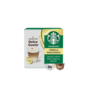 Café Dolce Gusto Vanilla Macchiato 132g, Café Caffeinado a Granel con Sabores a Chocolate y Nueces, Espuma Sedosa para Amantes de los Dulces Delicados - Product Image 5