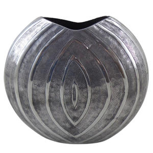 Vase à fleurs longue durée argent Nickel automne vente divers Pot plantes d'extérieur en céramique Pots de fleurs faits à la main artisanat - Product Image 3