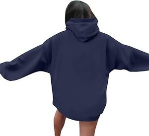 Sudaderas con capucha informales de invierno para hombre, Color sólido, 100% algodón, ajuste Regular, secado rápido y transpirable, alta calidad - Product Image 5