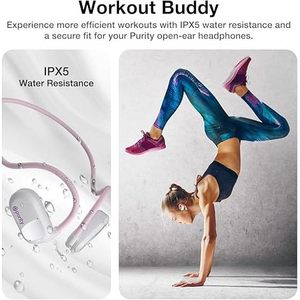 UU000140 Auricolari Sportivi Wireless Bluetooth Open-Ear con Doppio Microfono per iPhone/Android - Product Image 6