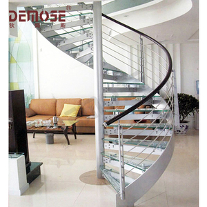 Escaliers en spirale pliants modernes et personnalisables en acier inoxydable, <span class=keywords><strong>prix</strong></span> d'usine pour petites maisons, <span class=keywords><strong>escalier</strong></span> gain de place - Product Image 5