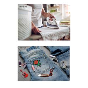 2025 Patch autocollant brodé personnalisé pour les vêtements utilisés pour les vestes - Product Image 3