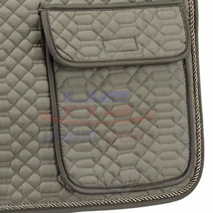 Nuevas almohadillas cuadradas acolchadas para SILLÍN de doma hechas de algodón para montar a caballo, almohadillas para SILLÍN en inglés, muestra gratis - Product Image 4