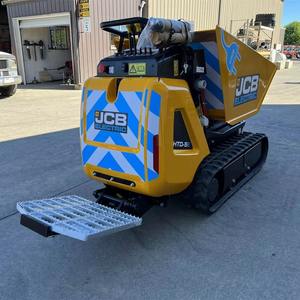 Minidumper de orugas JCB de alta capacidad de carga, con motor eléctrico, caja de cambios PLC y diseño compacto, para obra, con función de volquete y cargador de contenedores, 1 tonelada - Product Image 3