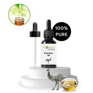 Aromaaz International Cosmetic Grade 100% Pure Natural Vegan Emu Oil Premium Carrier Oil Cream para el cuidado de la piel Reparación natural - Product Image 5