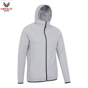 Sudaderas con capucha ligeras de lana con cremallera para hombre del fabricante de Pakistán, capucha de invierno forrada de Color sólido, MOQ bajo, técnicas teñidas lisas - Product Image 2