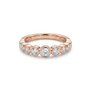 แหวนเพชรโรสโกลด์แฟชั่นเพรสทีจสโตนส์ - Product Image 2