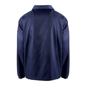 Chaqueta cortavientos impermeable de invierno con logotipo personalizado para hombre y mujer, talla grande, cierre de cremallera, soporte informal para ropa de exterior de otoño - Product Image 2