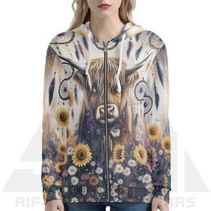 Sudaderas con Capucha de Tela de Rizo Transpirable, Antipilling, Ajustadas, para Mujer, de Alta Calidad y Gran Venta - Product Image 5