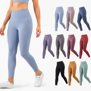 Leggings activos de gimnasio de alta elasticidad para mujer Sexy Peach Butt Lift pantalones de Yoga de realce de gimnasio atlético de cintura alta - Product Image 1