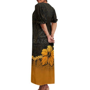 Derniers styles populaires, vente en gros, robe Mumu de haute qualité pour femmes, robe Mumu au design unique pour femmes - Product Image 2