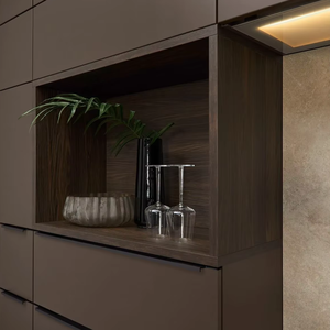 ตู้บุฟเฟ่ต์ไม้ RTA ดีไซน์หรูหราทันสมัยคุณภาพพรีเมียมจาก JY Project สำหรับห้องครัวและห้องรับประทานอาหาร ตู้ครัวหรูหราสไตล์เวียดนาม - Product Image 2