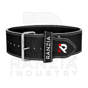 เข็มขัดยกน้ำหนักแบบหัวเข็มขัดเดี่ยว ทำจากหนังสังเคราะห์ สำหรับเพิ่มพลังในการยกน้ำหนัก ออกกำลังกาย ปลอดภัย รองรับหลัง สำหรับการฝึกยกน้ำหนัก - Product Image 3