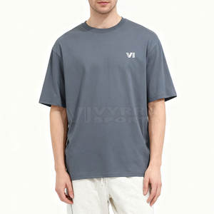 Camiseta de Hombre de Alta Calidad, Último Diseño, Impresión de Logotipo Personalizado, Camiseta de Algodón y Poliéster para Hombre - Product Image 1