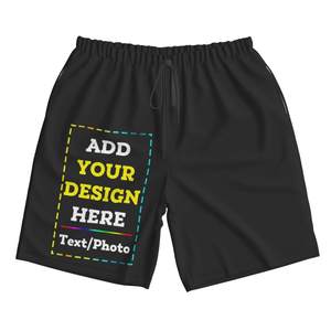 Short de bain personnalisé pour homme avec texte d'image photo Short de bain personnalisé Doublure en maille Poches Short de plage à séchage rapide Expédition DDP - Product Image 3