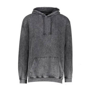 Chándal personalizado de 100% algodón con lavado ácido para hombre, chándales de manga larga con lavado ácido, ropa de calle, Jersey, chándales con lavado ácido para hombre - Product Image 5