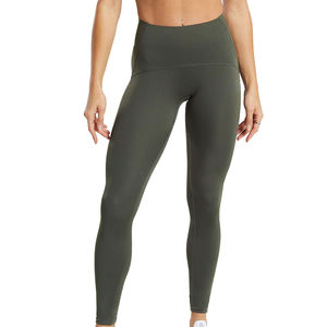 Mallas deportivas de compresión de cintura alta de algodón para mujer, pantalones de entrenamiento con bolsillos, ropa de Yoga elástica activa para mujer, nueva moda - Product Image 6