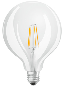 Lámpara LED Retrofit Crystal Globe E27 4W 2700K 470Lm (Osram 4052899972384) - Product Image 1