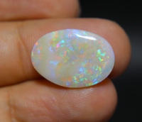 7.00 carats naturel australien multi feu solide opale Cabochon pierre précieuse en vrac pour la fabrication de bijoux