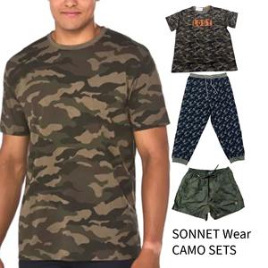 Pantalons de camouflage décontractés de haute qualité pour hommes Salopette d'extérieur multi-poches Cargo Camo Pants and Joggers - Product Image 4