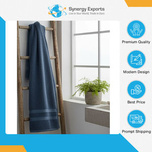 Serviettes de bain en coton 100% sans torsion de qualité supérieure, design unique, les plus vendues, provenant d'un exportateur indien de confiance - Product Image 4