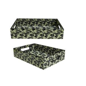 Plateaux de service rectangulaires en bois pour servir de délicieux plats, desserts, hôtels, restaurants et cuisine à domicile - Product Image 6