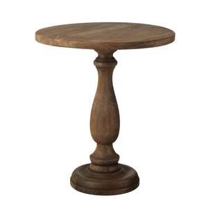 Table d'appoint ronde la mieux notée accessoires de cadeaux en noyer banc européen siège hôtel petit tiroir grand bureau Art travail - Product Image 4