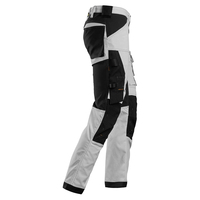 Pantalones de Trabajo de Poliéster Transpirable de Alta Visibilidad para Hombre, OEM, Directo de Fábrica, Pantalones Cargo Industriales con Múltiples Bolsillos