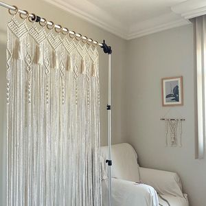 Cortina de Pared de Macramé de Alta Calidad, Hermoso Diseño Bohemio, Cuerda de Algodón para Decoración Navideña de Exteriores - Product Image 1