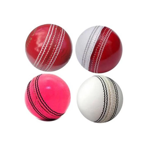 Balle dure de cricket personnalisée balle dure de cricket de sport balle dure de haute qualité en cuir fabricant Sialkot Logo personnalisé - Product Image 4