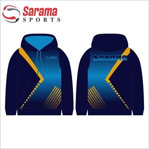 เสื้อฮู้ดแฟชั่นสำหรับผู้ชายแขนยาวมีฮู้ดเข้ารูปพร้อมโลโก้และการออกแบบที่กำหนดเอง - Product Image 2