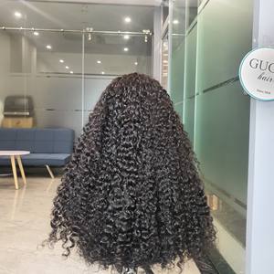 วิกผมปิดลูกไม้ 5x5 บม่าหยิกดิบผมไฮไลท์สี 26 นิ้ววิกผมมนุษย์ผู้หญิงขายส่งเวียดนามเวอร์จินผม - Product Image 3