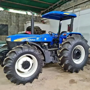 Tracteur agricole New Holland 7630 d'occasion, faible kilométrage, robuste, bien entretenu, prêt à l'emploi, à vendre. - Product Image 1