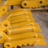 Komponen Bucket Excavator Kustom dari Baja Kekuatan Tinggi dengan Fabrikasi Pengelasan dan Pemesinan CNC