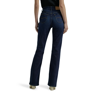 Pantalon en jean droit oversize pour femme Taille mi-haute avec jambe large Pantalon long décontracté Design respirant - Product Image 2