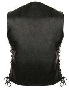Vente en gros Nouveau design 2026 Gilet en cuir pour femme, haute qualité, prix compétitif, faible MOQ, imperméable, couleurs personnalisables, pour l'hiver - Product Image 4